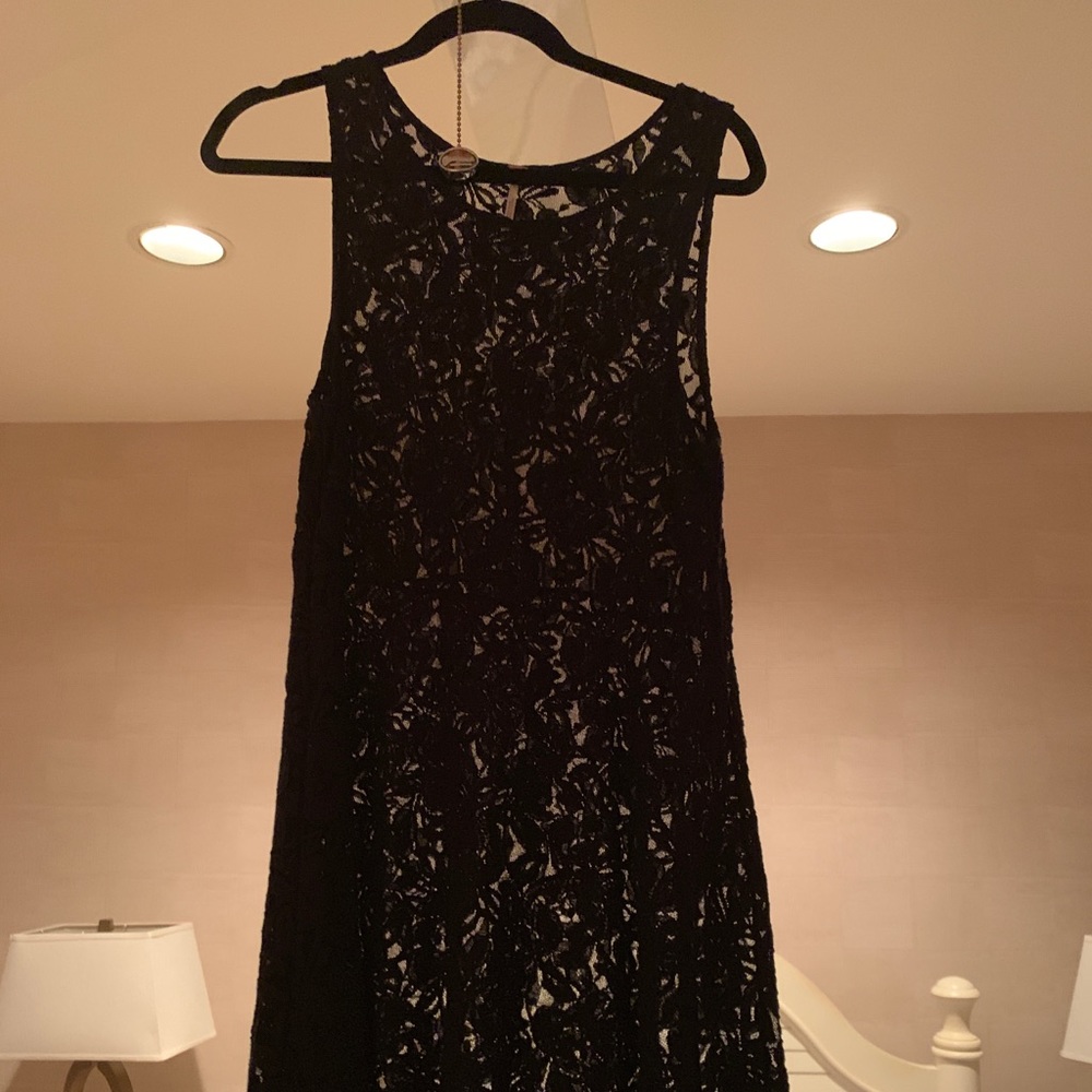 Black Free People Lace Dress
